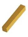 Yellow Wax Crayon 12 Units}