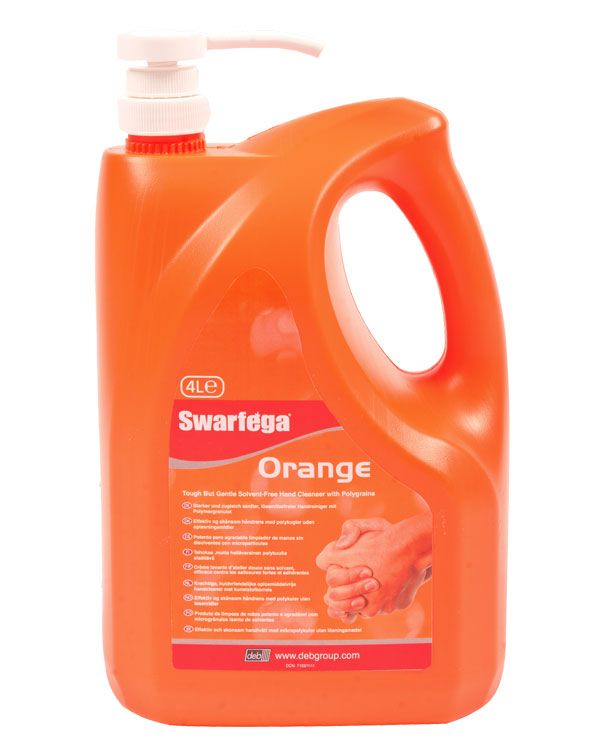 Swarfega Orange 4L with Pump Action}
