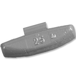 45g Wegmann Zinc Weight for Steel Wheels 50}