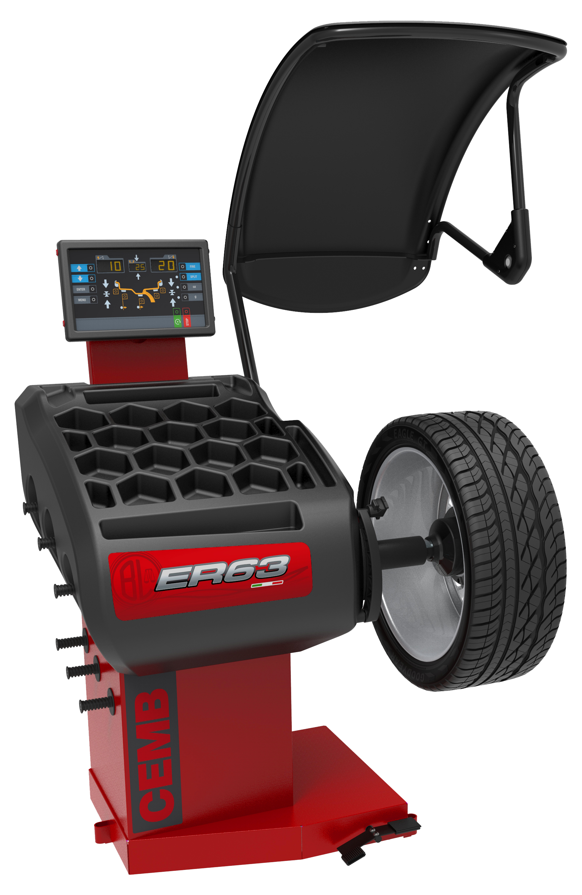 CEMB ER63 Digital Wheel Balancer}